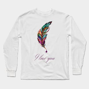 I Love You Long Sleeve T-Shirt